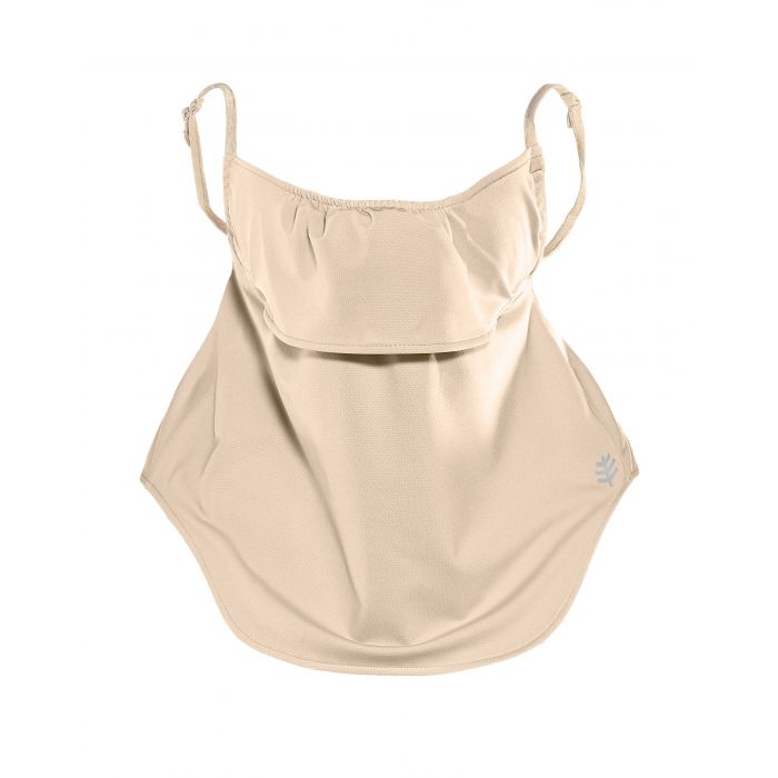 Coolibar - UV resistant Layered Mask for adults - Vermilion - Beige